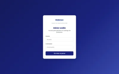 emlemex, El panel del cliente